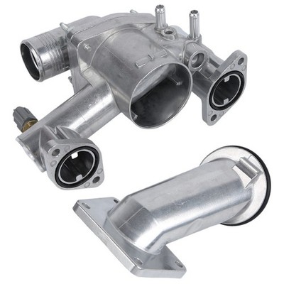 New AJ89485 For Jaguar S-Type XJ8 XJR 4.2L 2003-2005 Aluminum Thermostat Housing