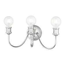 Livex Lighting 16573 Lansdale 3 Light 19"W Commercial Vanity - Chrome