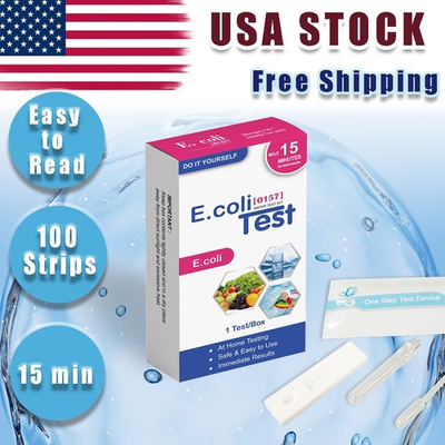 #ad MERYDI E Coli and Coliform Bacteria Water Test Kit for Wellamp;Poolamp;Drinking Water $9.90