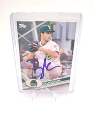 Dylan Cease Signed IP 2017 Topps Pro Debut Rc Rookie Card Padres Auto. rookie card picture