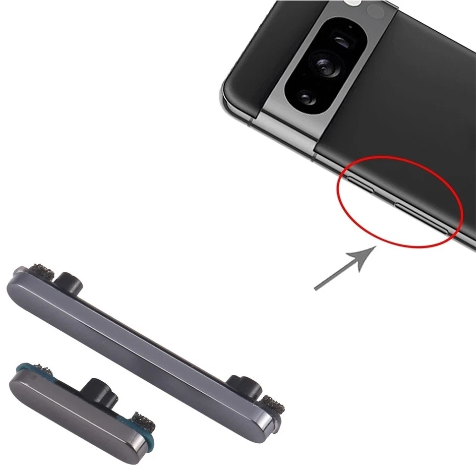 Power Volume Buttons Side Key For Google Pixel 8 8Pro 8A /Pixel 9 9Pro Repairs - Image 3 of 4