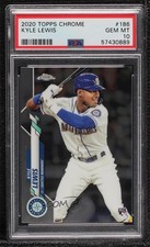 2020 Topps Chrome Kyle Lewis (White Jersey) #186 Rookie RC 00jj
