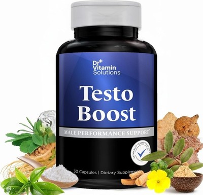 TESTO BOOST SUPPLEMENT FOR MEN - STAMINA, ENDURANCE & ENERGY ENHANCEMENT
