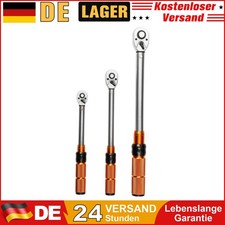 Produktbild - Drehmomentschlüssel Set 1/4" 3/8" 1/2" 5-25Nm 10-60Nm 20-200Nm Schlüssel 1/2"