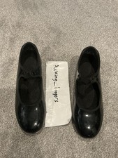 Size 5m Youth Black Capezio Tap Shoes