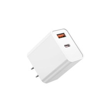 USB C Charger Block for iPhone,20W Dual Port Fast Wall Charger,USB C  USB A ...