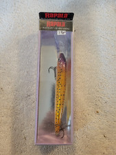 Rapala Deep Down Sky Jerk Glass Purple Sunfire Fishing Lure New in Package (WF1)