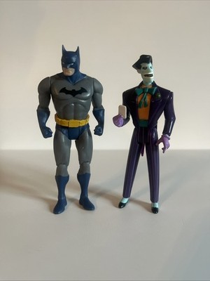 Batman & Vintage Animated JOKER Action Figure Mattel, Purple Gloves