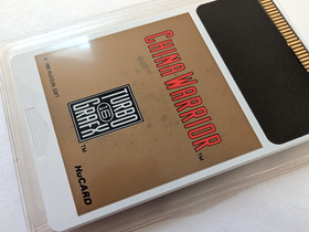 NICE! China Warrior (TurboGrafx-16, 1989) CIB w/Manual & Box Tested!