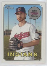 2018 Topps Heritage High Number SP Josh Tomlin #482 0x0