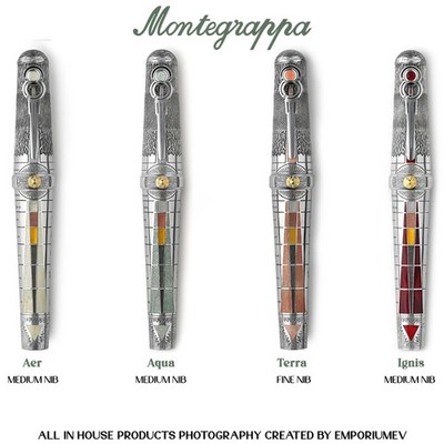 Montegrappa Alchemist Elements Limited Edition Fountain Pen Set 0008