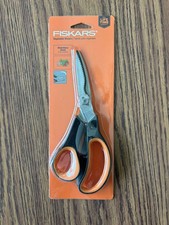 Fiskars Vegetable Garden Stainless Steel Shears, Take-Apart Design - NEW