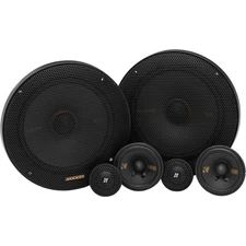 Kicker 51KSS365 Car Audio 3-Way 100W RMS Component Speaker System