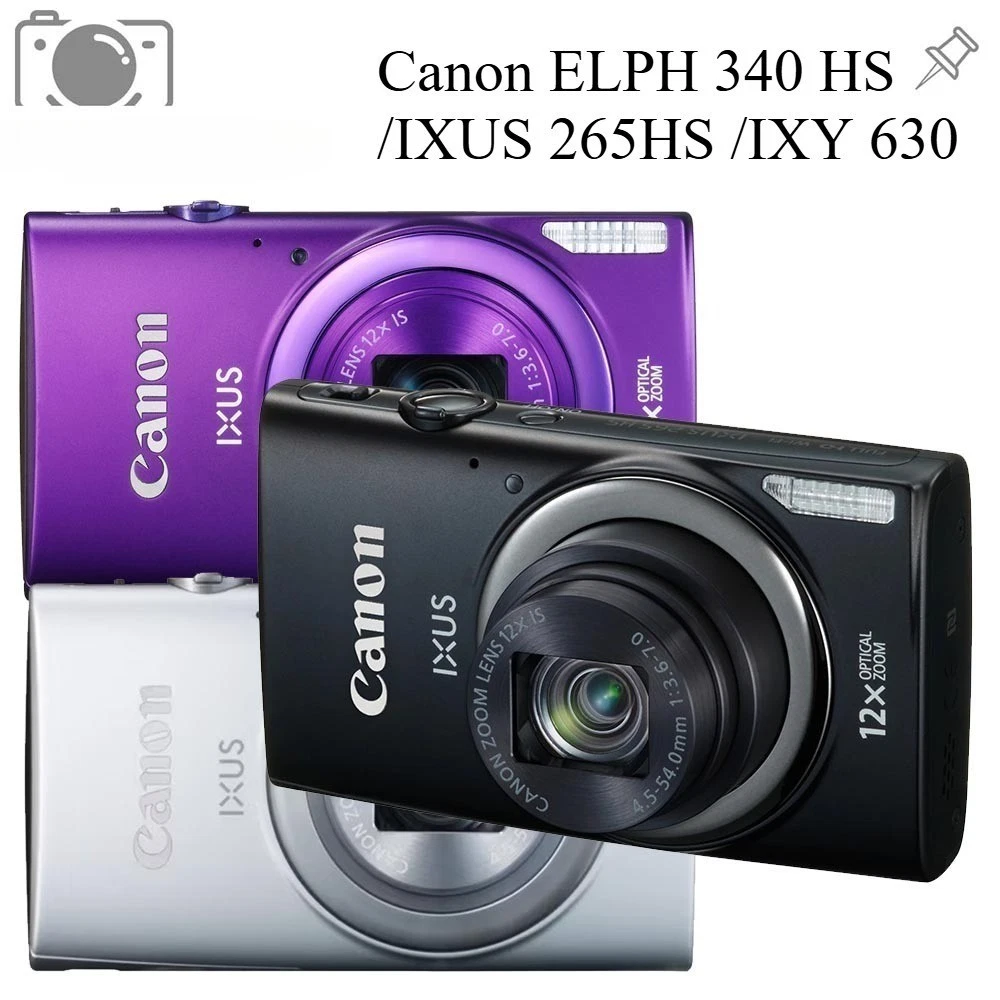 25+ Canon IXUS Digital Cameras 14-16.9 MP Maximum Resolution for