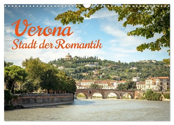 Verona Stadt Der Romantik (Wandkalender 2026 Din A3 Quer), Calvendo...-image