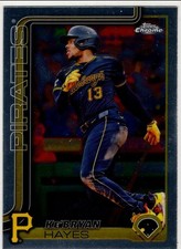 2025 Topps Chrome Baseball Ke'Bryan Hayes No. 196 Pittsburgh Pirates