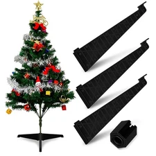 Stylish Christmas Tree Stand Plastic Base for Artificial Tree Compact Design