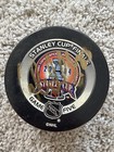 Fredrik Modin Signed 2004 Stanley Cup Finals Game 5 Official Puck Lightning — photo 1