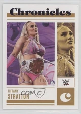 2023 Panini Chronicles WWE Purple 11/49 Tiffany Stratton #67 jg5