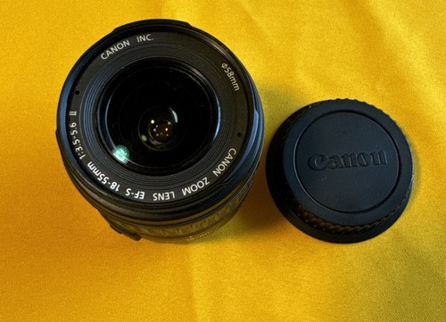 Canon Zoom EF-S 18-55mm 1:3.5-5.6 II Camera Lens