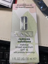 Clinique Redness Solutions Makeup SPF 15 - 01 /CN 10 Calming ALABASTER 1 fl oz