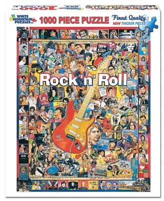 White Mountain Rock 'n' Roll Puzzle 1000 Teile 760mm x 610mm