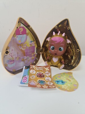 Cry Babies Magic Tears Golden Edition Hally Doll & accessories Open Complete  