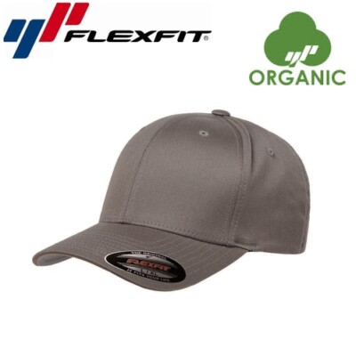 Flexfit Organic Baseball Cap S/M Grau