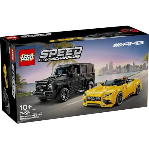 のん LEGO 76924 Speed Champions MercedesAMG G 63 & MercedesAMG SL 63