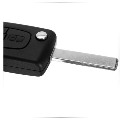 Guscio Chiave Auto, Cover Telecomando, Sostituzione Per Peugeot 207 308 308 3008 508 2 Pulsanti Hu83 Lama Ce0523~p134509443 - Foto 2