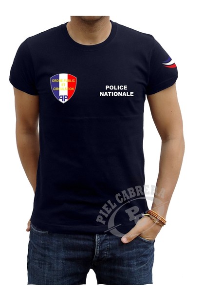 SHIRT POLICE NATIONALE ORDRE PUBLIC ET CIRCULATION
