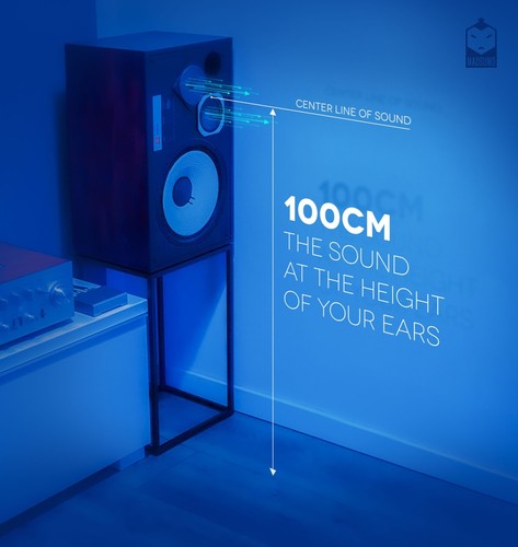 steel stands for JBL L100 speakers. | eBay