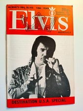 ELVIS MONTHLY Magazine, Destination USA Special 1973 - 14th Year - Elvis Presley