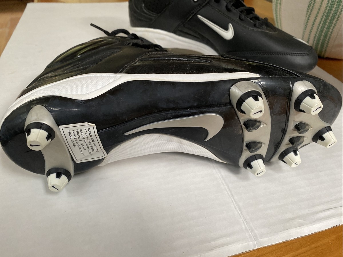 NEW- Nike Air Zoom Blade Cleats 315776-011 Black and White  display picture 3