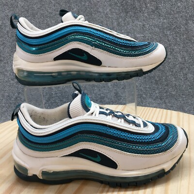 Nike Sneaker Youth 4.5 Blue Air Max 97 Athletic Running Laced Up Casual BV0050