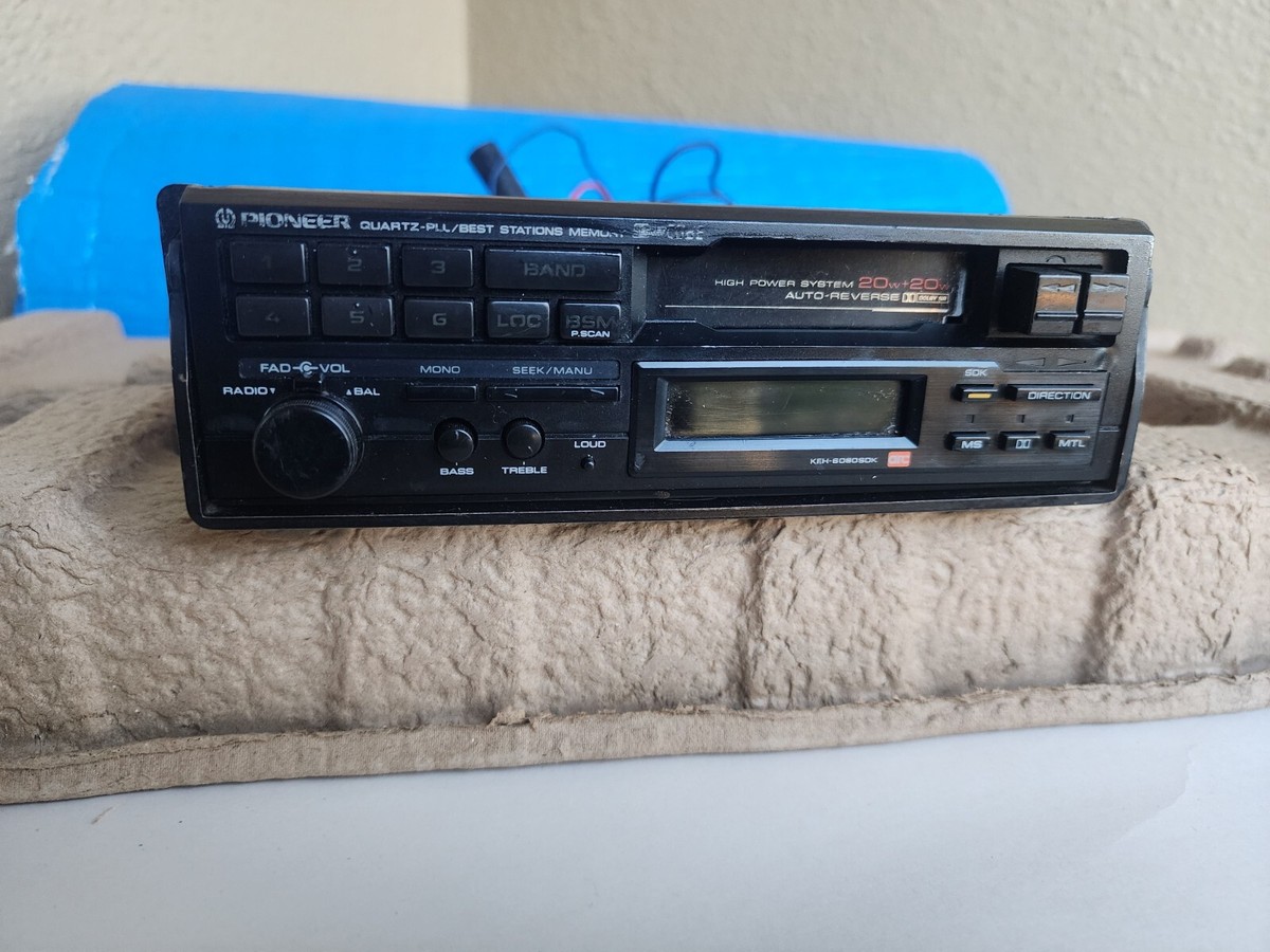 PIONEER KEH 6080 AmFm QR Cassette Stereo SALEEN MUSTANG 1988 EURO
