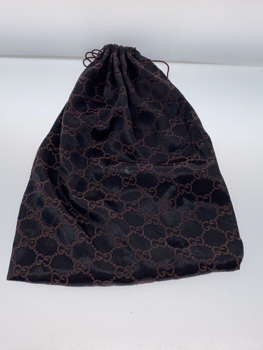 GUCCI Cap XL Polyester Black Total Pattern Mens 200035 GUCCI Cap XL Polyester Black Total Pattern Mens 200035