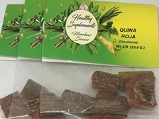 Quina Roja Cinchona Bark (Peruvian Bark)Officinales(3 bgs 10.6 g E/a) 30 gms