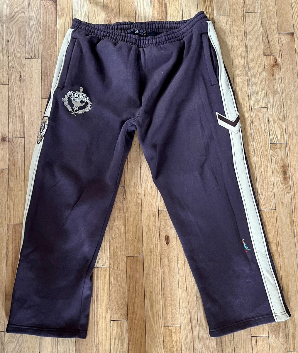 Coogi Men's Vintage Joggers Sweats XXXXL Brown Maroon Stitched Patch  Sweatpants | eBay