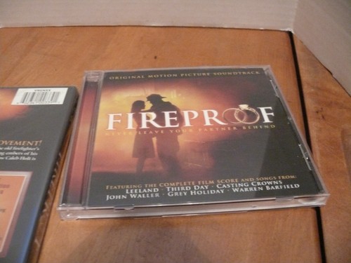 Fireproof (New-Sealed) DVD and a Fireproof CD (Used) "Original Motion Picture So - Picture 4 of 6