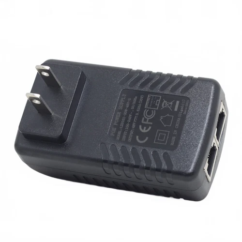 Gigabit 48V PoE Injector Adapter Power Over Ethernet 802.3at af UBNT AP 1000Mbps