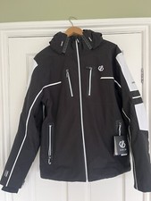 Dare 2b Black Ski Winter Jacket Coat Menβs Size Medium - UK π¬π§