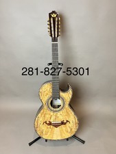 Bajo Quinto Palo De Rosa De La India Y Maple Spalted