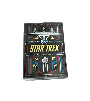 Star Trek Theory 11 Dark Playing Cards Deck Officially Licensed NEW