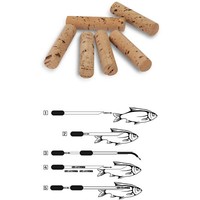 Rhino Black Cat AngelzubehöR – 5Cm Kork-Sticks 11Mm