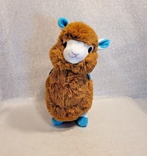 Kellytoy Llama Alpaca Blanket Saddle Soft Plush Stuffed Toy 12" 