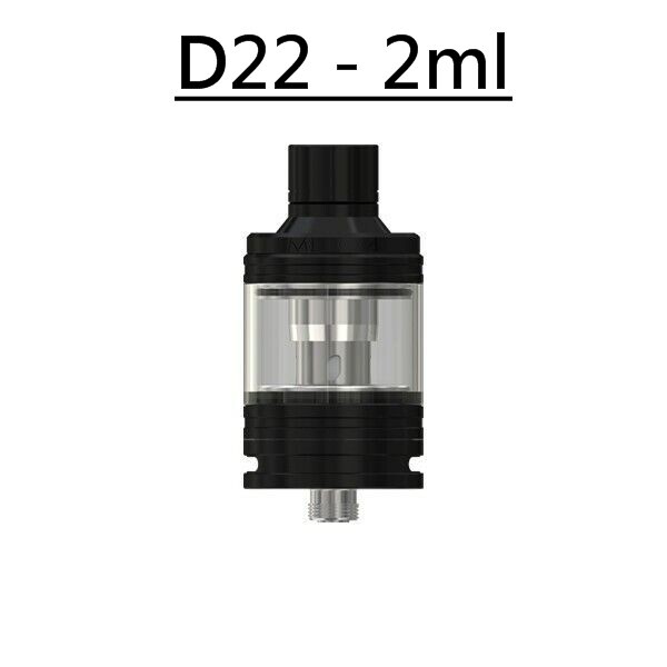 Eleaf  MELO 4 D22 Verdampfer Tank Volume 2ml Melo4 Black and Silver