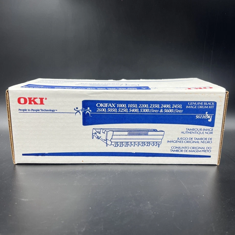 OKIFAX 1000, 1050, 2200, 2350, 2400 2600 5050 5400 Negro Imagen Tambor Nuevo 56116901 Foto 4 de 4