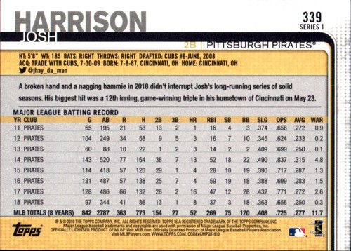 2019 Topps All-Star VARIANTE ARGENT #301 - #452 Choisissez votre propre JOUEUR D'ÉQUIPE FAV - Photo 87 sur 305