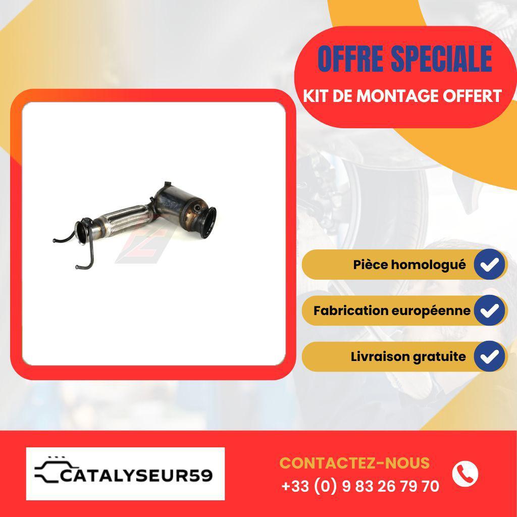 Catalyseur BMW X2 20Xi 1998cc moteur B48A20A échappement essence avec GPF